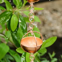 Prava Copper Rain Chain