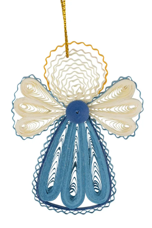 Quilled Angel Ornament