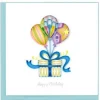 Quilled Balloon Birthday Card