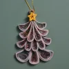 Quilled Fancy Tree Ornament