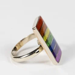 Rainbow Banner Ring