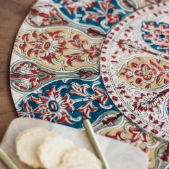 Rajodi Kalamkhari Round Tabletopper