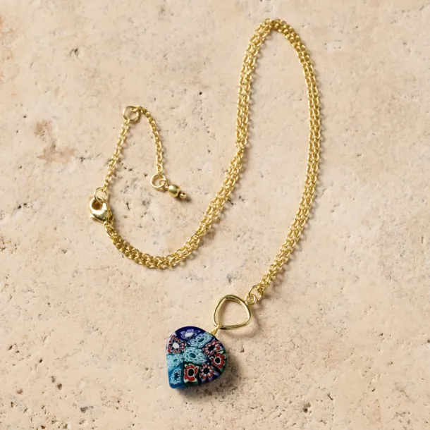 Raza Murano Millefiori Pendant Necklace