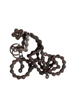 Recycled Bike Chain Sculpture