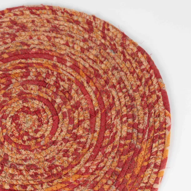 Recycled Sari Round Placemat