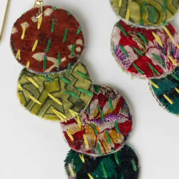 Ria Kantha Dangle Earrings