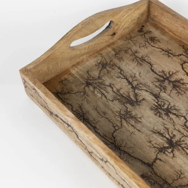 Roots Motif Handle Tray
