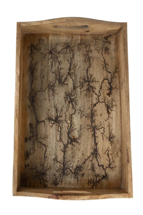 Roots Motif Handle Tray