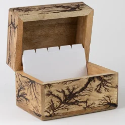 Roots Motif Recipe Box