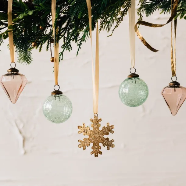 Rose Gold Diamond Ornament