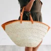 Rosemerra Handwoven Basket Tote