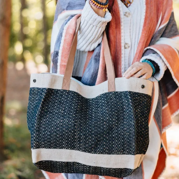 Sable Jute & Cotton Bag