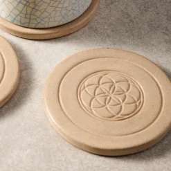 Sacred Geometry Ceramic Coasters