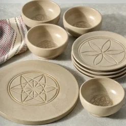 Sacred Geometry Dipping Bowl - Flower of Life