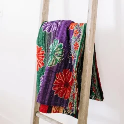 Sacred Sari Throw