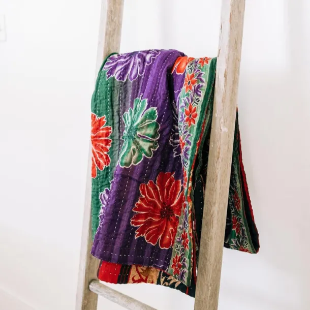 Sacred Sari Throw