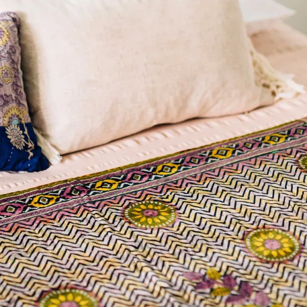 Sacred Sari Throw