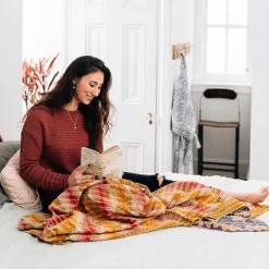 Sacred Sari Throw