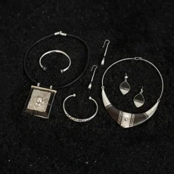 Safia Tuareg Ebony Collar Necklace