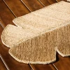 Salam Jute Palm Leaf Table Runner
