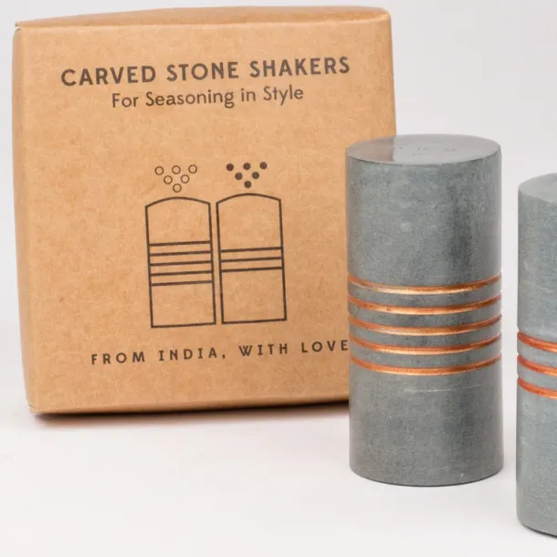 Salt & Pepper Stone Shakers