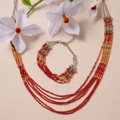 Sangrah Multistrand Necklace