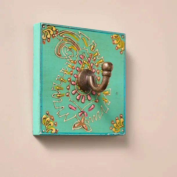 Sarla Iron Wall Hook - Leaf