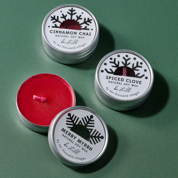 Scents of the Season Candles - Set of 3