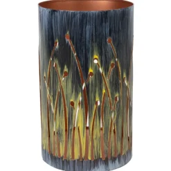 Seagrass Iron Candleholder