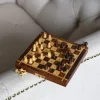 Sheesham Travel Chess Set