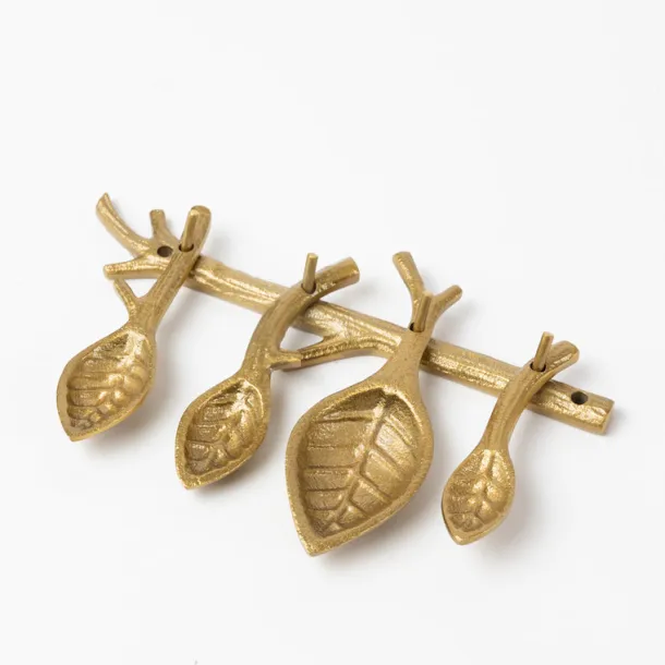 Shikha Measuring Spoons & Holder - Set of 4