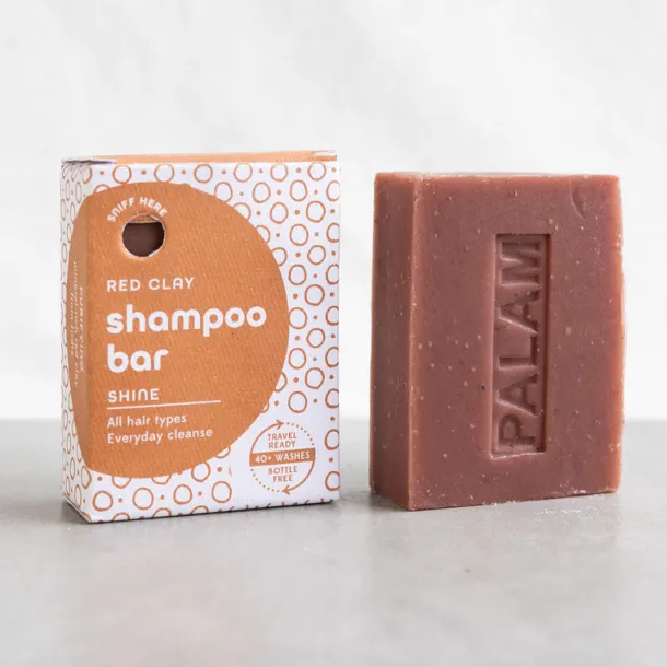 Shine Red Clay Shampoo Bar