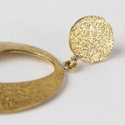 Shirisha Brass Drop Earrings