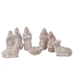 Silent Night Terracotta Nativity