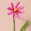 Silk Paper Cone Flowers - Pink