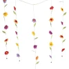 Silk Paper Flower Valance