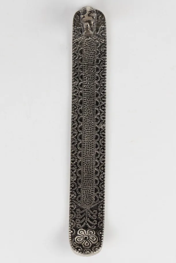 Silver Elephant Incense Holder