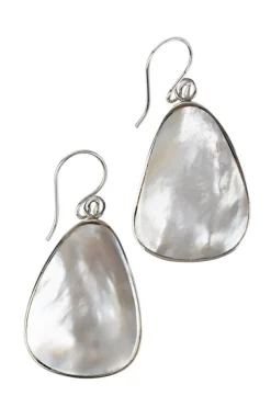 Silver Seaside Drop Earrings