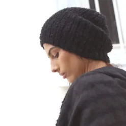 Slouchy Alpaca Wool Beanie