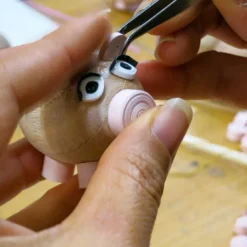 Smiling Pig Ornament