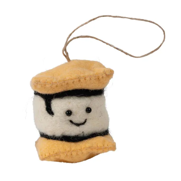 S'More Felt Ornament