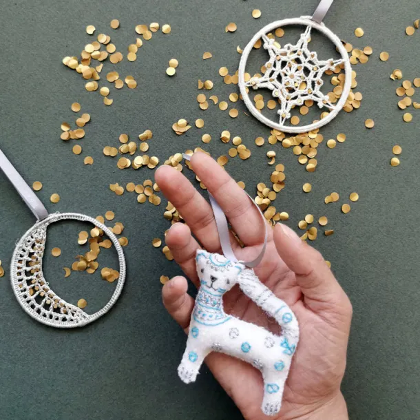 Snow Leopard Ornament - MADE51