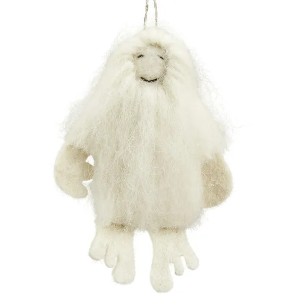 Snow Yeti Ornament