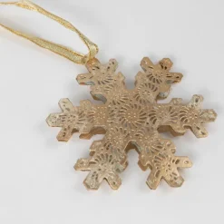 Snowy Day Snowflake Ornament