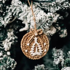 Snowy Night Tree Ornament
