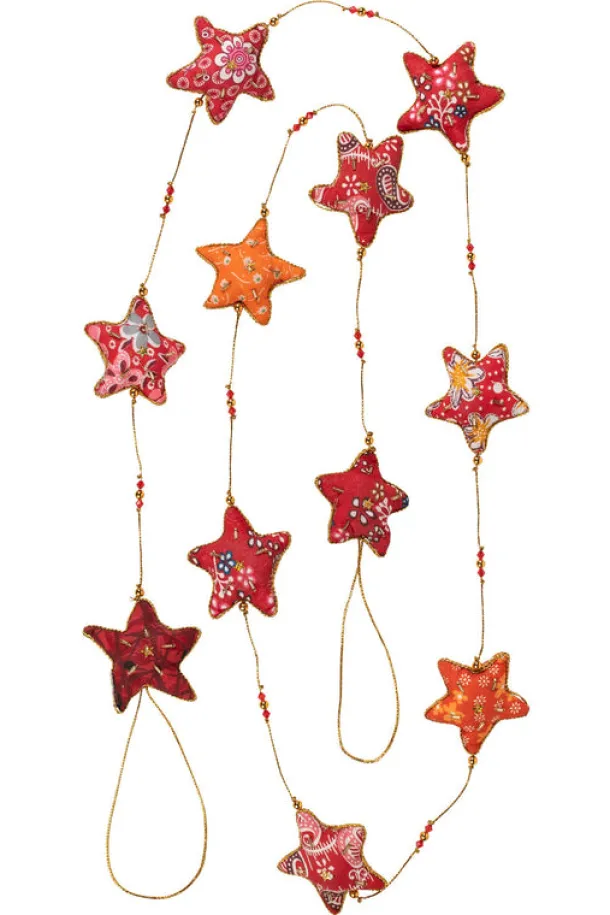 Snowy Star Garland