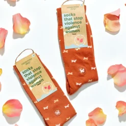 Socks Stop Violence Against Women - Btfly