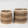 Striped Hogla Basket