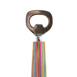 Striped Wood Bottle Opener