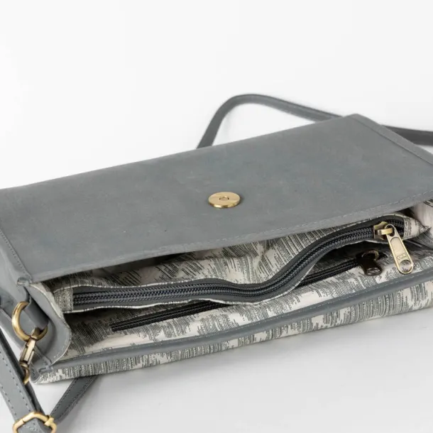 Structured Eco-Leather Purse